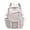 Z21-White, variant on School Backpack for Ages 6rd 7th 10th 12th Middle Elementary Cute School Bag Students Solid Color Bookbag Middle Elementary
