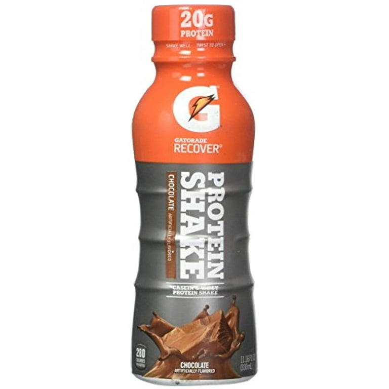 Gatorade Recover Protein Shake, Chocolate, 11.1 oz