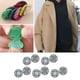 thumbnail image 5 of Cierres de botones magnéticos Hugo 10 pares de 20 mm Broches para tejer coser pantalones Abrigos, 5 of 10