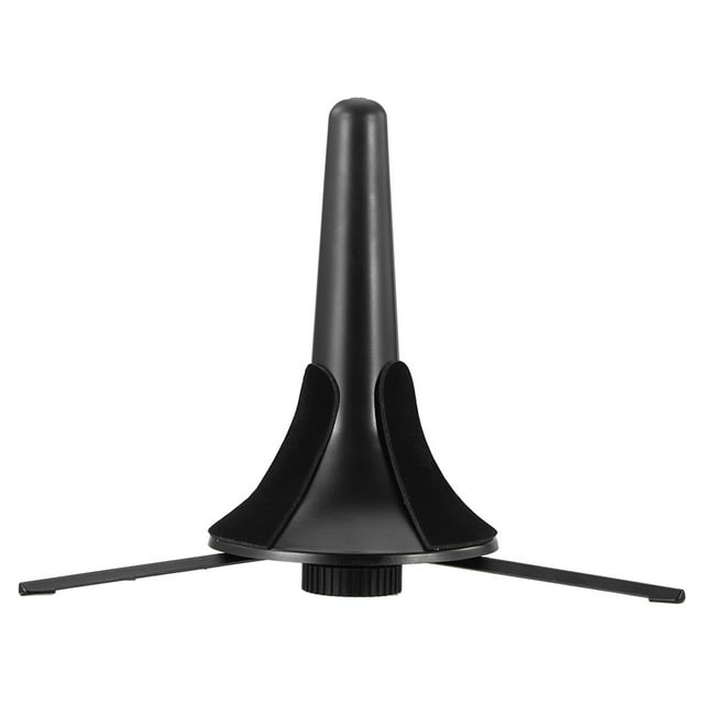 Portable Detachable Folding Trumpet Tripod Stand Metal Brass Legs Instrument Accessory Trumpet Holder for Musical Instruments