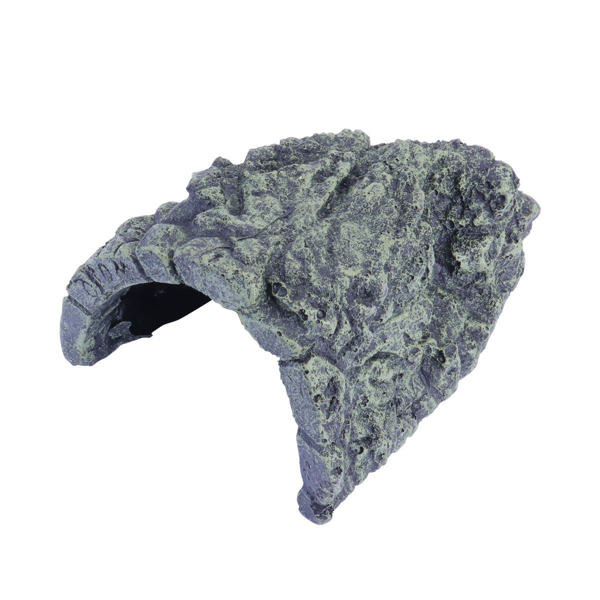 FONDOTIN Turtle Hideout Resin Cave Aquarium Ornament for Climbing Basking