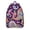 Purple, variant on Unisex Vintage Bohemian Rucksack, Boho Chic Print Backpack with Front Pocket, Lightweight Daypack for School University Work Commute, Wonderful Gift