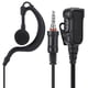 thumbnail image 3 of Auricular con gancho para la oreja, auricular único para radio Walkie Talkie ICOM IC‑M33 M25 M34 (G‑Hook), 3 of 5