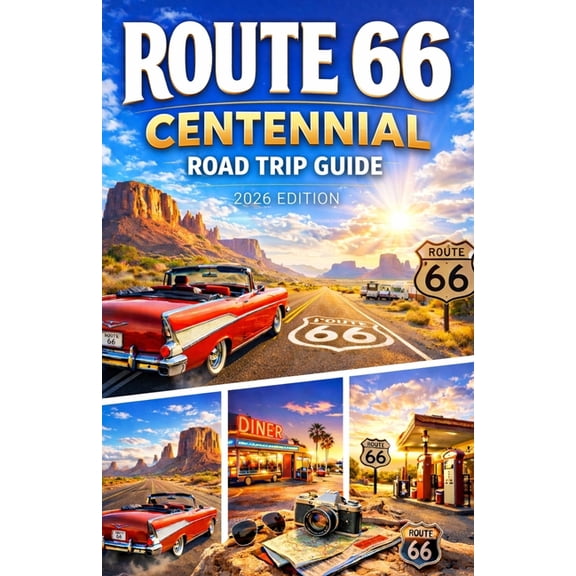 Route 66 Centennial Road Trip Guide 2026: The Essential 100-Year Guide to Exploring America's Mother Road, (Paperback)