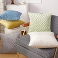 thumbnail image 4 of [IN2XZT143-1 Silver] Set of 2 Soft Warm Decorative Pillow (With/Without Inserts), 4 of 11