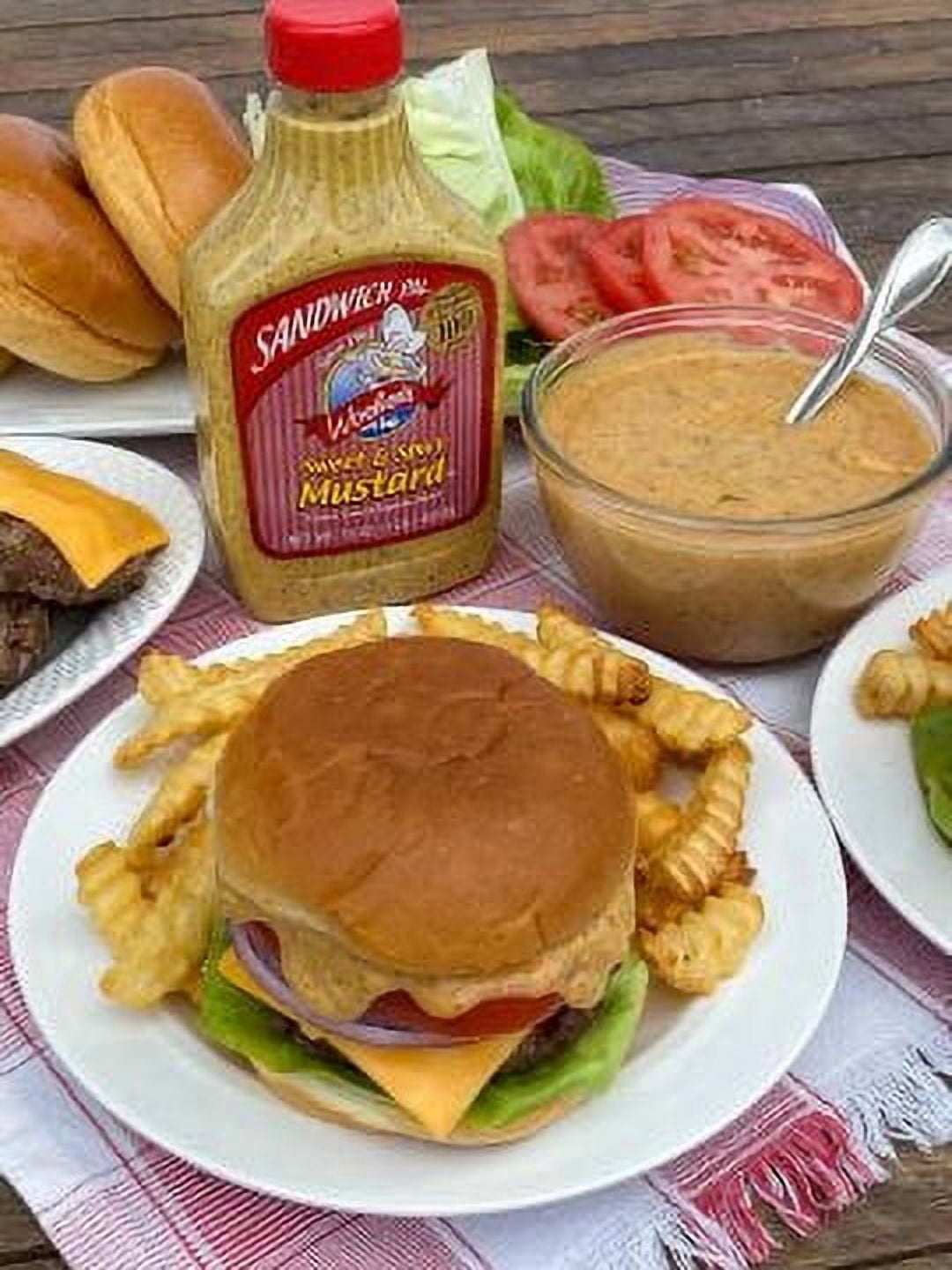 (6 pack) Woeber'S Sandwich Pal Sweet And Spicy, 16 Oz.