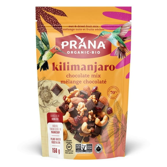 Prana organic Kilimanjaro Chocolate Trailmix
