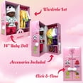 thumbnail image 2 of Muñeca bebé The New York Doll Collection de 36 cm con ropa, 2 of 8