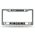thumbnail image 2 of Pittsburgh Penguins Chrome License Plate Frame, 2 of 6