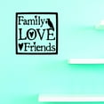 thumbnail image 1 of Living Room Art Family Love Friends 18x18", 1 of 1