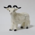 thumbnail image 5 of Plush Figurine Statue Artificial Sheep Lamb Miniatures Model toy for kids L, 5 of 6