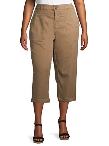 plus size utility trousers