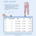 thumbnail image 4 of vastwit Kids Girls Colorful Leggings Yoga Pant Tights Full-Length Elastic Trouser Underpants Pink 140, 4 of 7
