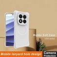 thumbnail image 2 of IMAK UC-6 Series for Xiaomi Redmi Note 14 Pro 5G Case Water Drop Texture Anti-Skid Matte TPU Cover -, 2 of 5