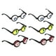 thumbnail image 5 of 6 unids Halloween Glasses Divertidos Vidrios Masquerade Gafas de fiesta Halloween Asustadizo Lentes, 5 of 6