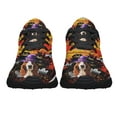 thumbnail image 5 of Basset Hound Happy Halloween Shoes Women's Fashion Sneakers Tennis Running Shoes for Men Women Black Size 10, 5 of 7