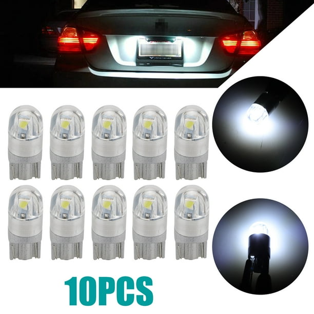 T10 Light LED Replacement Bulbs, EEEkit 10pcs 2SMD 12V 194 168 2825