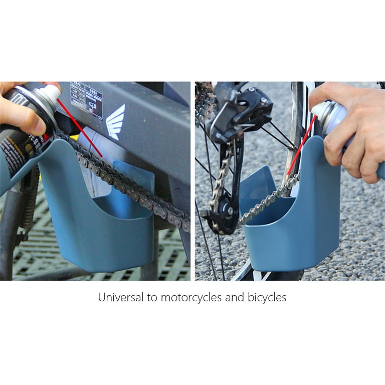 Bike Chain Degreaser Motorcycle Chain Cleaner Splash Guard Tool - Oil ...