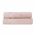 thumbnail image 3 of Sparkles Home  Stripe Rhinestone Hand Towel (Set of 2) - Pink, 3 of 5