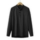 thumbnail image 1 of pstuiky manga larga para hombre, Blusas de cuello redondo, sueltas, informales, cómodas, lisas, de manga larga, para hombre Tops casuales para hombres l, 1 of 3