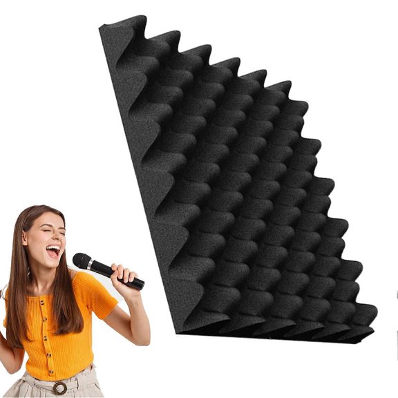 Flameretardant soundproof selfadhesive insulation for home studio 30x30x2.5 cm