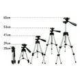 thumbnail image 2 of WASHWEPE Camera Tripod Mount Aluminum Alloy Adjustable Portable 1Pcs for Video Cameras, 2 of 4
