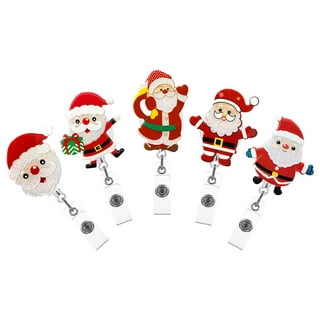 Holiday Retractable Badge Holders