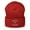 Red, variant on Skate or Die Cuffed Beanie (Black)