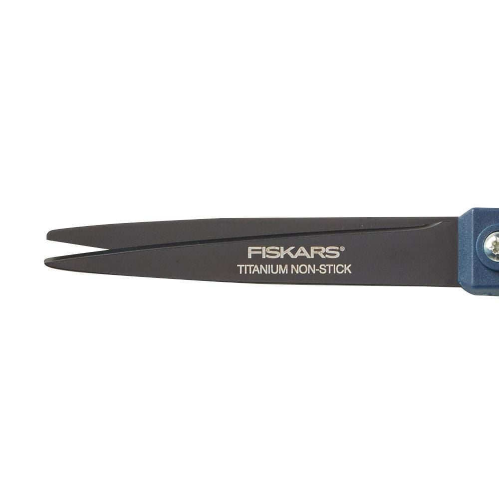 Fiskars Non-stick Titanium Softgrip Scissors (8 in.)