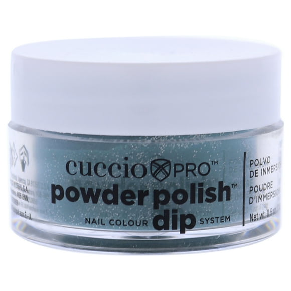 Sistema de Inmersión de Color para Uñas Cuccio Pro Powder Polish Brillo Verde 0.5 oz