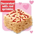 thumbnail image 4 of Rice Krispies Treats Valentine's Day Minis with Sprinkles Chewy Mini Marshmallow Cereal Bars, Kids Snacks, 12.4 oz, 32 Count, 4 of 10