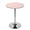 Pink, variant on Sptwo 23.6'' Round Adjustable Height Wood Bar Pub Table Adjustable Range 27.5'' - 35.7'' Living Room Dining Room Bar Cocktail Table (Black)