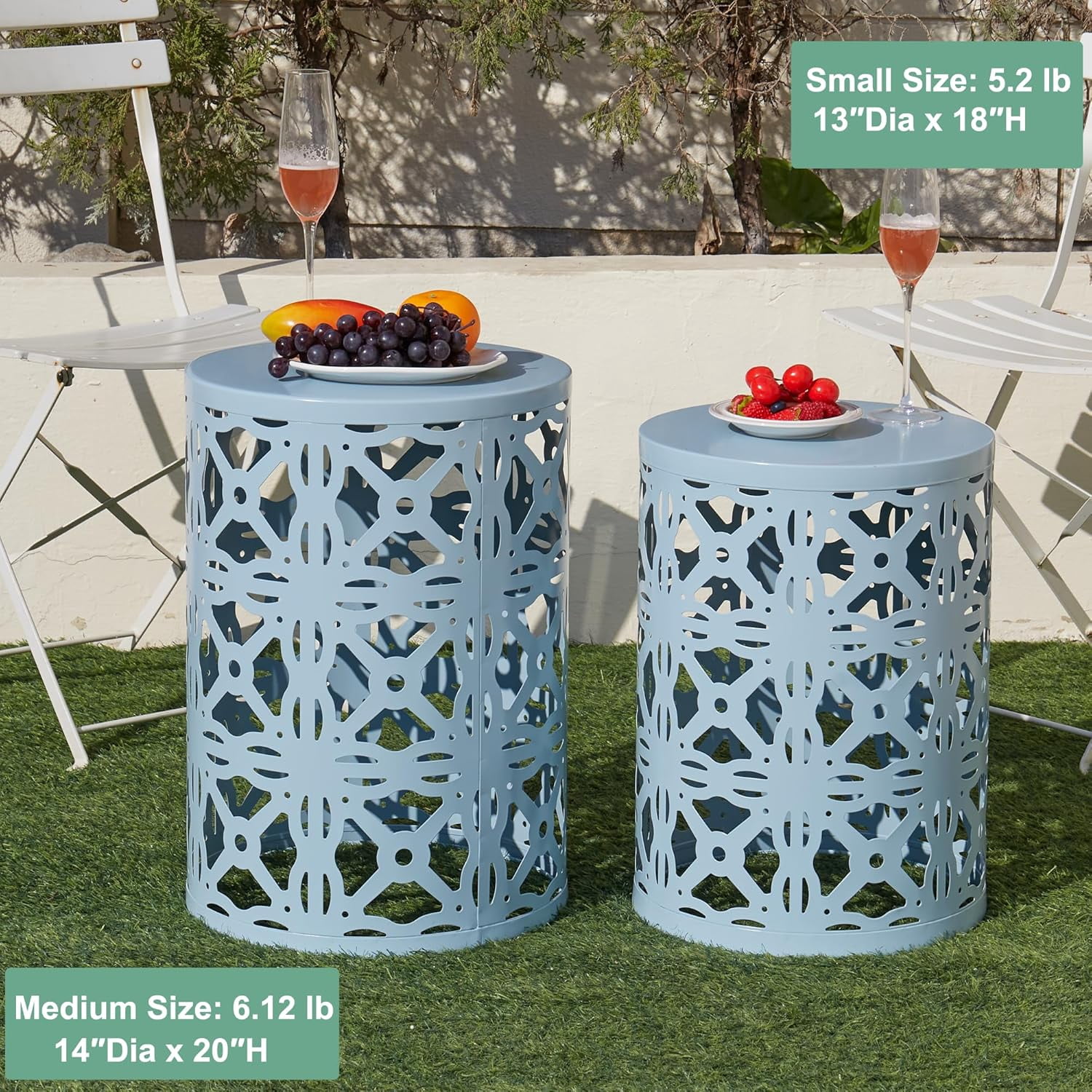 WM25S3BLUE End Tables