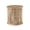 Natural, variant on Powell Kacey Carved Wood Round Indoor End Table, 18" Tall, Natural