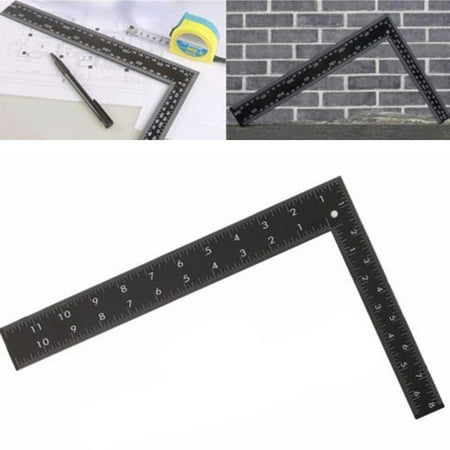 

20X30Cm Steel Roofing Square Dual Marking Right Angle Framing Carpenter Ruler