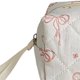 thumbnail image 5 of Bolso Mano Acolchado Con Lazo para Maquillaje Cosmético Mujeres Y Niñas, 5 of 6