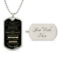 thumbnail image 6 of To My Daughter - I Will Always Be There For You Dog Tag - Love Mom (Engraving option on next Page), 6 of 12