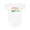 AA-White, variant on Feliz Navidad Christmas Boys or Girls Baby Bodysuit