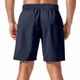 thumbnail image 3 of LYMAYTER Men's Casual Running Shorts Reflective Accents Quick-Dry Stretch Night Workout for S-3XL, 3 of 8
