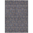 thumbnail image 2 of Addison Rugs Chantille Indoor/Outdoor Transitional Floral Navy Washable Rectangle Rug, 2'6" x 3'10", 2 of 6
