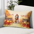 thumbnail image 2 of Happy Thanksgiving Beagle Give Thanks Fall Beanie Scarf Welcome Pillowcase Double Sided Beagles Dog Lover Gifts Idea Pillow Case Covers - 00020, 2 of 3