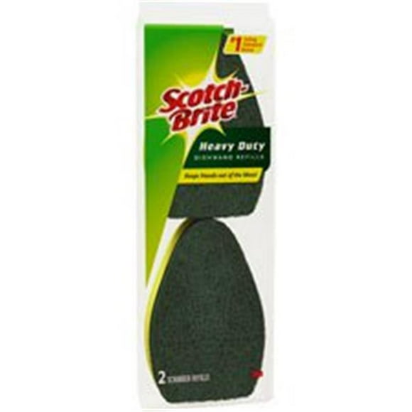 MMM4817RSCCT 3M Recharge de Baguette à Vaisselle Robuste Scotch-Brite, Vert