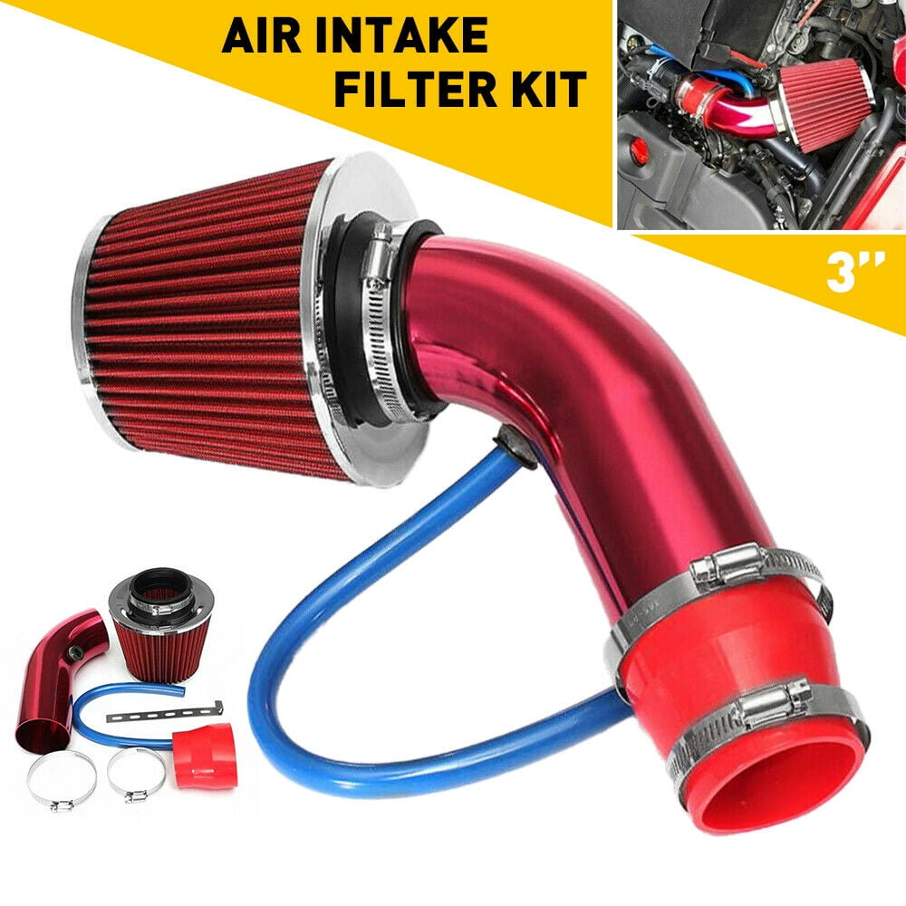 Universal Car Cold Air Intake Filter Alumimum Induction Kit Pipe Hose