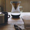 thumbnail image 5 of 2X Permanent Coffee Filter Coffee Filter Permanent Filter Gold Filter Metal Strainer Stainless Steel, 5 of 8