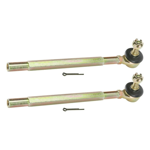 2pcs 10mm Tie Rod Ball Joint with Ends for Steering Shaft Assemby for ATV Quad Buggy Go kart Four Wheeler Drift Trike DIY Parts