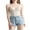 Beige, variant on Women Top Shirt, Solid Color Slim-Fit Sling Deep V-Neck Camisole, Summer Padded Hot Pullover Wild Fashion Tank Cami Tops