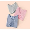 thumbnail image 6 of XXWXYD Girls Ballet Dance Top Cotton V Neck Vest Long Sleeve Classical Practice Shirt Cute Ballerina Wear, 6 of 8
