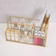 thumbnail image 5 of Organizador De Cosméticos, Organizador De Maquillaje De Cristal, Soporte Para Brochas, Estuche De Maquillaje Decorativo Transparente Para Brocha, Pintalabios, Esmalte De Uñas seitruly HA034905-00, 5 of 6