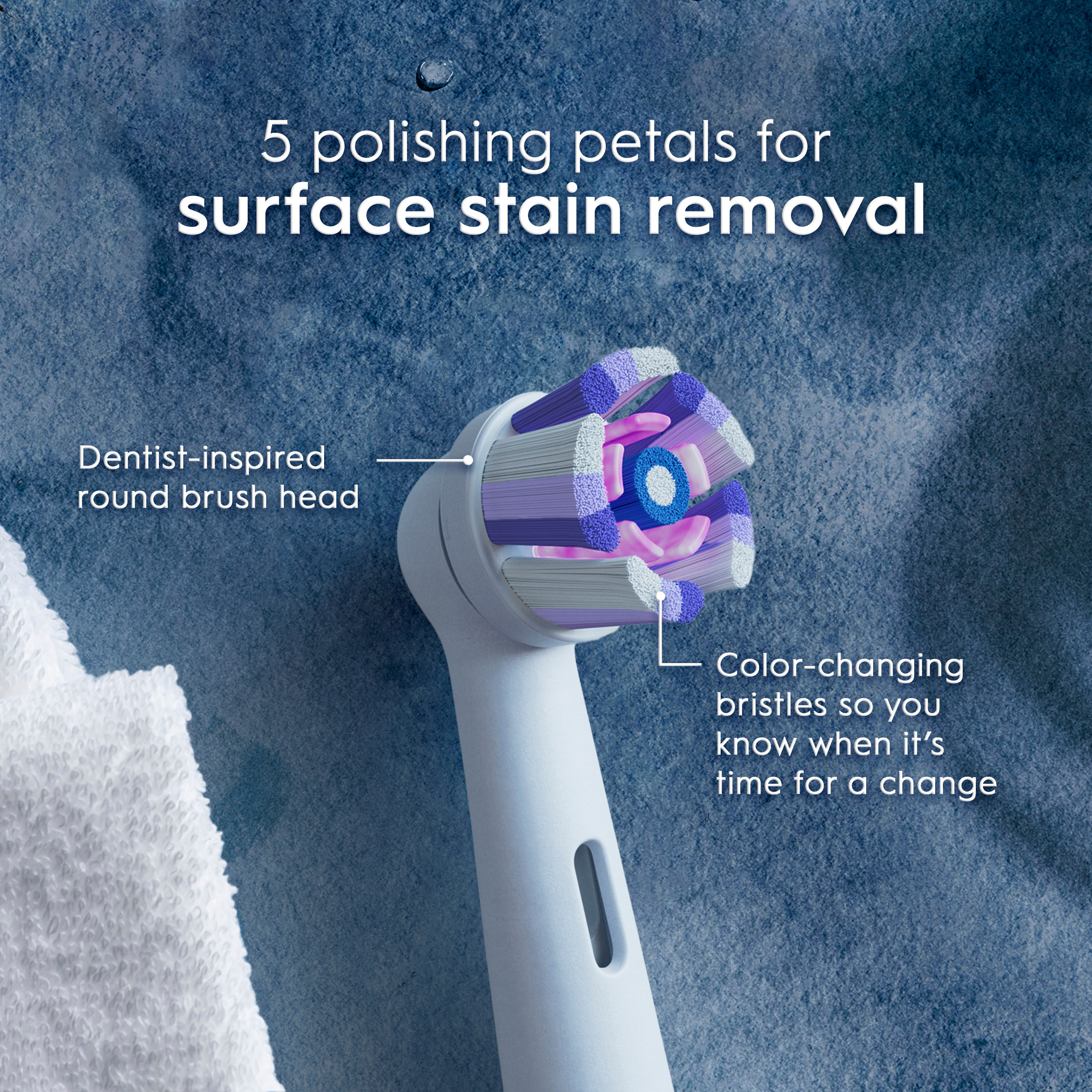 Oral-B iO Ultimate White Replacement Brush Heads, 2 Count photo 6