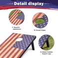 thumbnail image 3 of Cornhole  Set, Regulation 4x2 Ft Cornhole Boards with 8 Bean Bags and Carrying Case, Outdoor Toss Game Cornhole Boards Set, 3 of 7